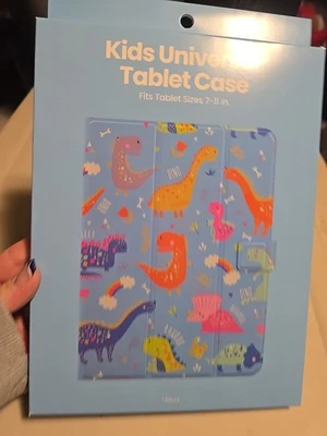 Universal TABLET COVER CASE  MAGNETIC CLOSURE 7" 8" 9" 10" 11" DINOSAURS FUN I3 - Image 1 of 4