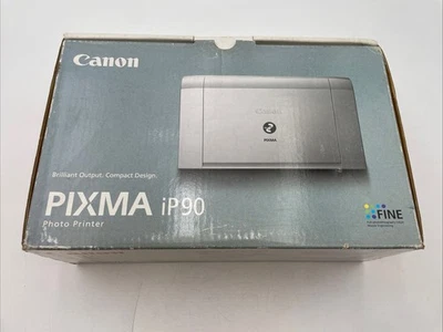 Canon PIXMA iP90 Mobile Inkjet Photo Printer NEW OPEN BOX - Image 1 of 4