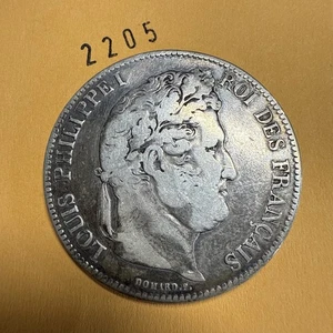 Silbermünze Frankreich 5 Franc 1836 - Bild 1 von 9