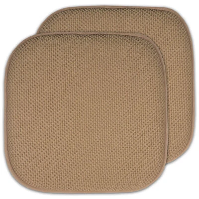 Memory Foam Honeycomb Non-Slip Chair/Seat 16" x 16" Cushion Pad 2, 4, 6, 12 Pack - Image 1 of 3