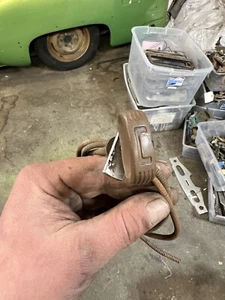 1940 40 Chevrolet Chevy Original Choke Throttle Cable Knob Bezel Trim - Picture 1 of 7