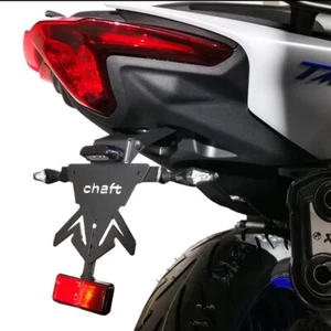 UL164 Portatarga Porta Targa Regolabile Chaft per Yamaha Tmax T max 560 2020> - Foto 1 di 2