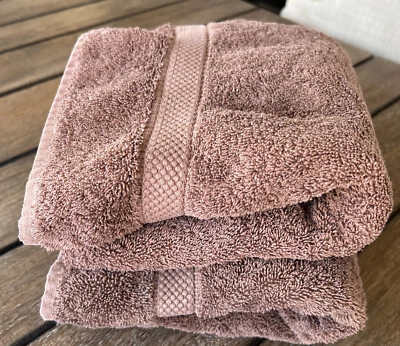 Набор хлопковых полотенец для двух рук SFERRA BROS Bello коричневый - Изображение 1 из 4