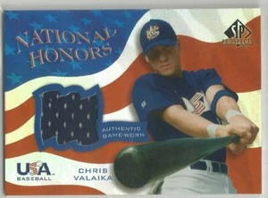 Chris Valaika Cincinnati 2004 UD SP Nat Honors Patch - Bild 1 von 2