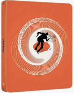 Vertigo - An Alfred Hitchcock Film (4K Ultra HD + Blu Ray Steelbook) *SEALED* - Picture 1 of 3