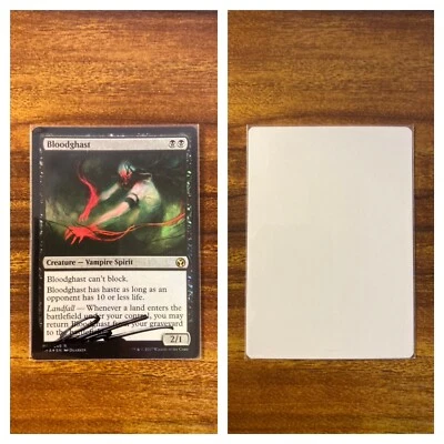 MTG🩸Signed BLOODGHAST FOIL Artist Proof🩸IMA MINT RARE Creature DAARKEN Art - Image 1 of 4