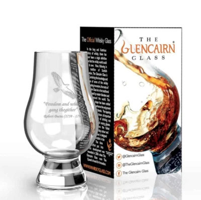 Vaso de degustación oficial Robert Burns Glencairn - Libertad y whisky  Foto 1 de 2