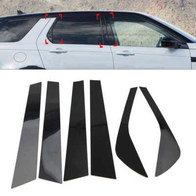 Pillar Post Door Window Cover Trim For Land Rover Discovery Sport 2015-2019 Foto 1 de 4