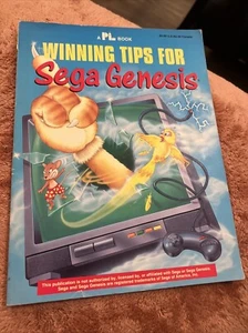 Winning Tips For Sega Genesis - Vintage OOP Strategy Guide Collectible Gaming 93 - Picture 1 of 3