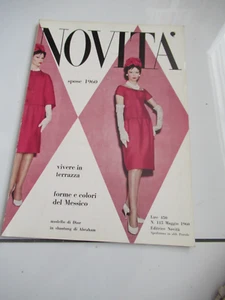 Novita Fashion Magazine Inaugural Issue of Italian Vogue MAY 1960 RARE ONLY 1 NM - Imagen 1 de 1