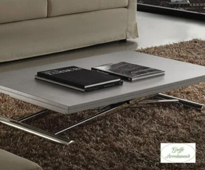 **TAVOLO NEW MODELLO RETTANG. TRASFORMABILE IN LEGNO SALISCENDI ALLUNGABILE 758 - Foto 1 di 12