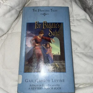 For Biddle s Sake Princess Tales by Gail Carson Levine 2002 First Edition HC Dj - Picture 1 of 5