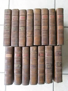 VALMONT DE BOMARE : DICTIONNAIRE D'HISTOIRE NATURELLE, 1791. 15 vol. complet. - Picture 1 of 24