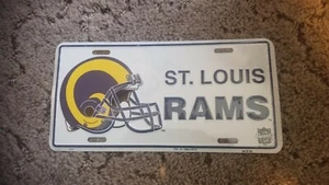 Placa de matrícula de colección St Louis Rams 1996 sellada - Imagen 1 de 1