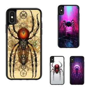 Hard Cover cool spider art design For Samsung A13 A53 A32 A54 A81 A82 A91 - Picture 1 of 25