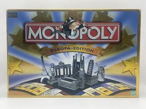 Monopoly Europa Edition Gesellschaftsspiel Hasbro Brettspiel Gold - Bild 1 von 6