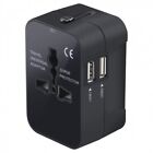 For Nokia C100 C200 G100 G400 USB 2-Port International Charger Travel Adapter
