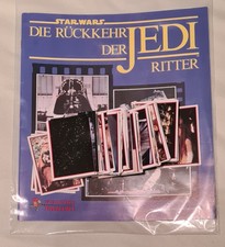 ┥ PANINI STAR WARS RETURN OF THE JEDI 1983 all 180 STICKERS + BLANK ALBUM 🙂
