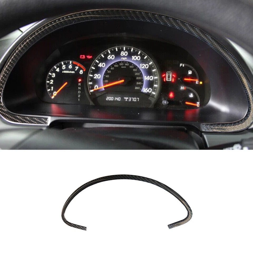 Крышка панели спидометра из углеродного волокна для салона Honda Odyssey 2005-2010 - Изображение 1 из 4