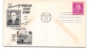 1948 Harlan Fiske Stone FDC - Scott #965 - Bild 1 von 2