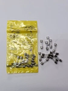10 PZ fusibile rapido 5 X 20 mm da 2 A alimentatore amplificatore mixer pc - Foto 1 di 1
