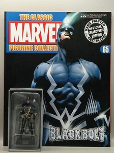 Eaglemoss The Classic Marvel Figurine Collection Black Bolt Issue 65 + magazine - Picture 1 of 6