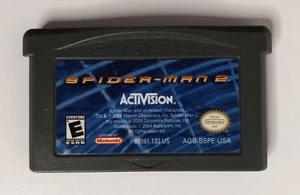Spider-Man 2 (Nintendo GameBoy Advance, 2004) GBA Cartridge Only - Picture 1 of 2