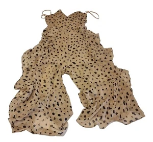 INDIKAH Jumpsuit Playsuit Dress Womens Brown Size Small, 8 AU Great Condition 👌 - Picture 1 of 8