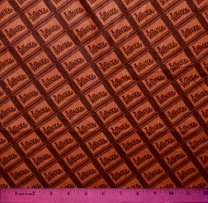 Willy Wonka Fabric - HALF YARD - 100% Cotton - Charlie and the Chocolate Factory - Picture 1 of 1
