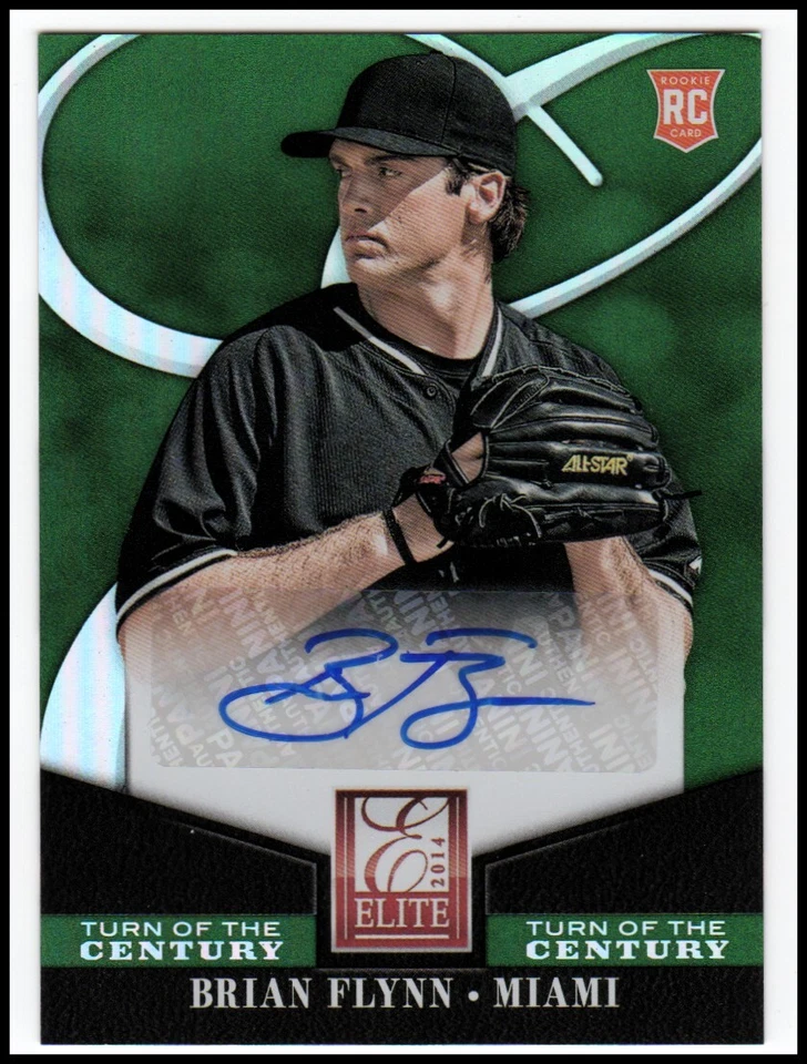 2014 Elite Turn of the Century Autographs #70 Brian Flynn - NM-MT - Image 1 of 1