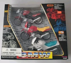 BMW R1100RS R1100R R1100GS MOTO D'EPOCA 1996 NEW-RAY MODELLO 1:12 R1100 1100 - Foto 1 di 11