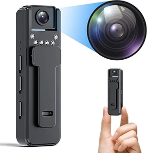 1080P HD Body Worn Camera, Wearable Body Camera with Night Vision, Loop Recordin - Picture 1 of 9