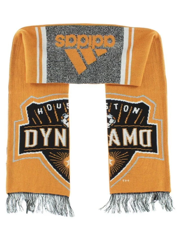 adidas Mens Houston Dynamo MLS 15 Draft Scarf Yellow One Size