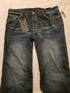 NWT DO Denim Men’s Blue Jeans 100% Cotton Size 42x32 New - Picture 1 of 8