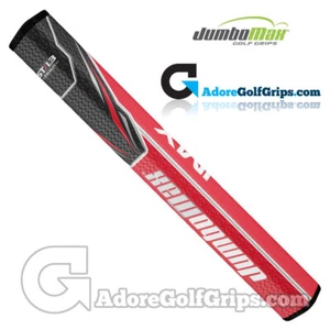 JumboMax ST/1.3 gerader konischer Jumbo-Puttergriff - rot/schwarz + KOSTENLOSES BAND - Bild 1 von 1