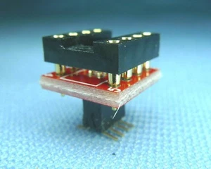 Adaptador Reemplace Montaje Superficial Opamp Paquete SOP8 por DIP8 AD8610 - Imagen 1 de 3