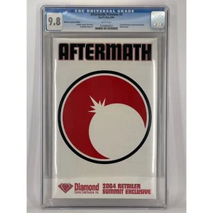 AFTERMATH Preview #0 Diamond Red Foil Variant Retailer’s Incentive 2004 9.8 CGC. - Picture 1 of 6