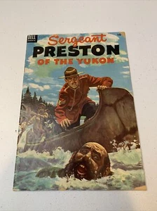 Dell Comic Sergeant Preston of The Yukon No. 11 May-July 1954 - Golden Age Comic - Foto 1 di 12