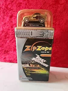 New Toyota Supra1997 Fast & Furious ZipZap Micro Control Car 1:64 RC New - Picture 1 of 7
