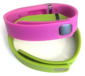 2 Combo grande ROSA, LIMA para pulsera/pulsera FitBit FLEX SOLAMENTE (SIN RASTREADOR) - Imagen 1 de 1