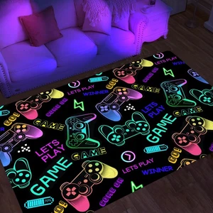 Gaming Area Rugs for Boys Cool Gamer Rugs Teens Large Video Games Carpets for... - Picture 1 of 8