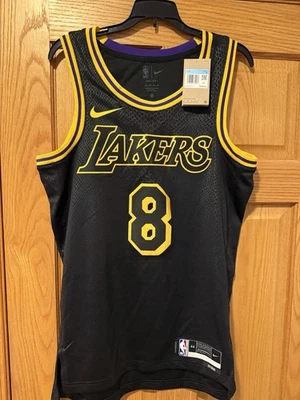 Новый Nike Кобе черный Mamba Lakers город издание Swingman Джерси Med FN7297-010 - Изображение 1 из 4
