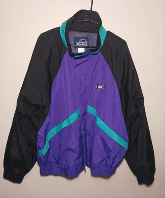 Vintage Woolrich Jacket Windbreaker Mens Size SZ XL   - Image 1 of 4