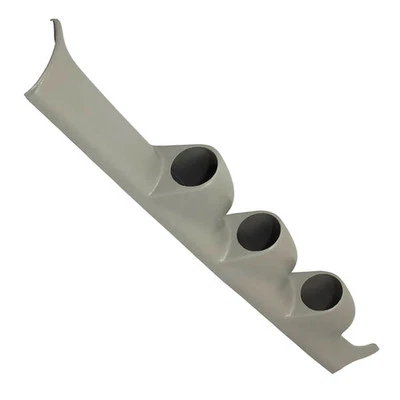 Full Size Gray 52mm Triple A-Pillar Gauge Pod for 1996-2000 Honda Civic - Image 1 of 3