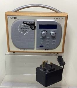 Pure Evoke 1 XT DAB/FM Radio with 12v Plug Connection - Picture 1 of 13