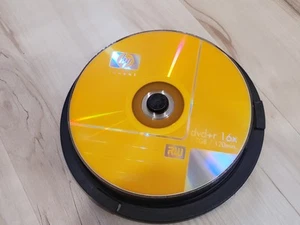 PACK OF 12 - HP Invent DVD+R RW - 16X 4.7GB Data 120 Min Video Black DVD - Picture 1 of 5