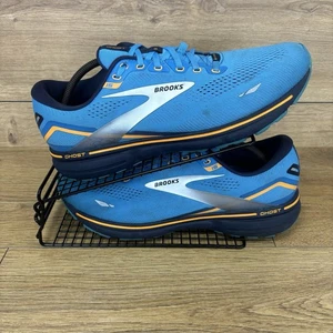 Zapatos Brooks Para Hombre Talla UK 12 Ghost 15 Azul Gore-Tex Impermeables Correr GTX - Imagen 1 de 12