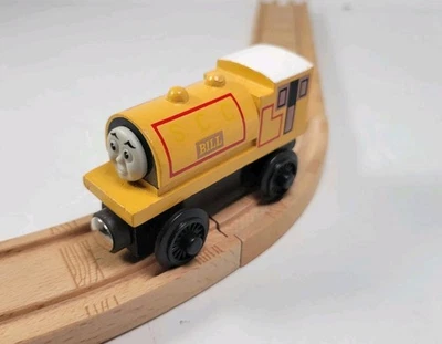 Tren Bill Thomas Wooden Railway Vintage 1996 ¡EXCELENTE ESTADO USADO! Foto 1 de 4