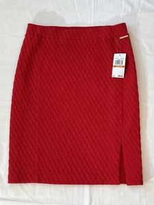 Falda Michael Kors Mujer Pequeña Texturizada Tejida Lápiz Básicos QF87AEHBAE - Imagen 1 de 6