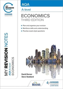 My Revision Notes: Aqa a Level Economics Third Edition by David Horner Paperback - Picture 1 of 1
